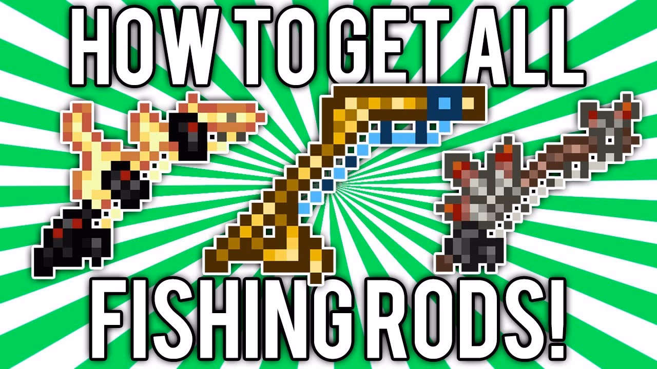 Where can I find fishing poles in terraria?