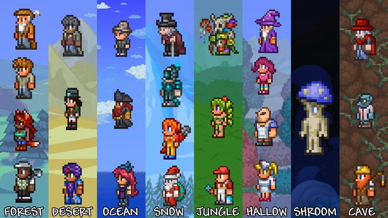 ¿Qué son las guías en Terraria?