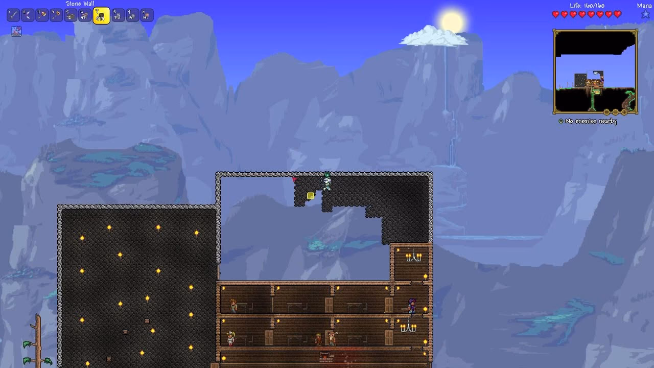 What are Terraria walls?