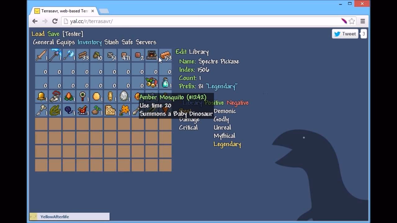 What is terrasavr in terraria?