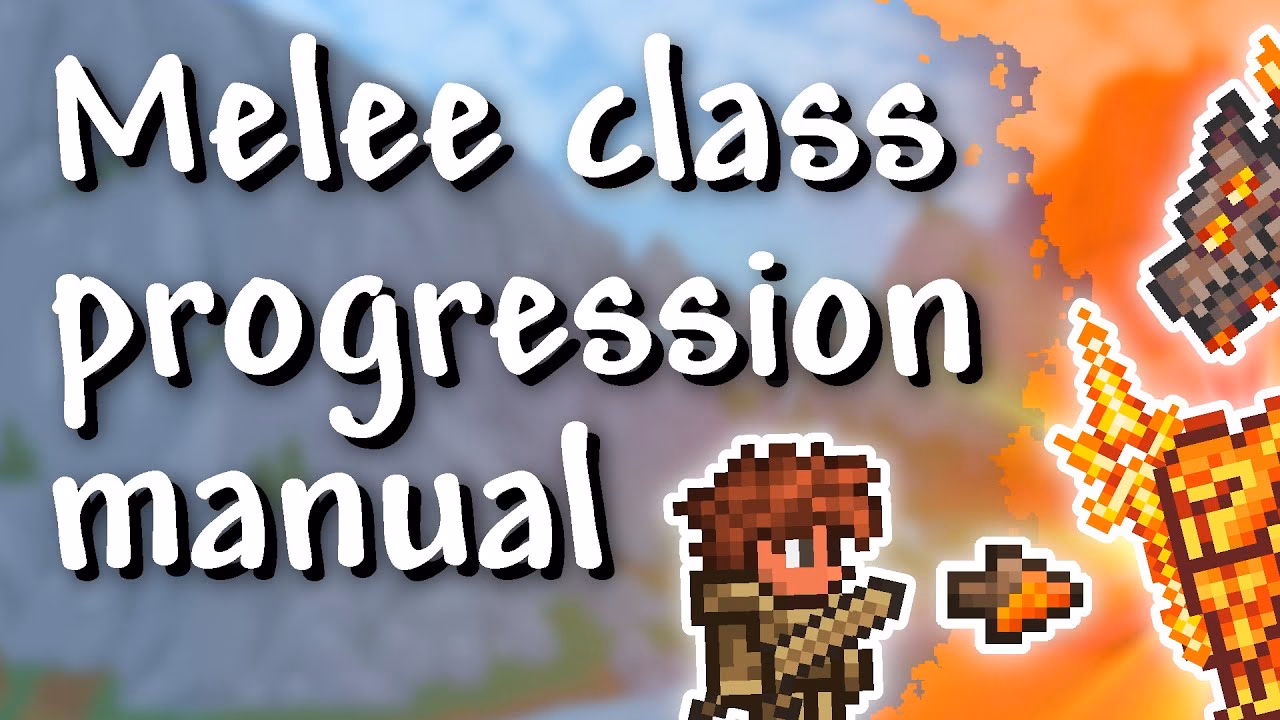 What is zuzukorn's melee progression guide for Terraria 1.4?