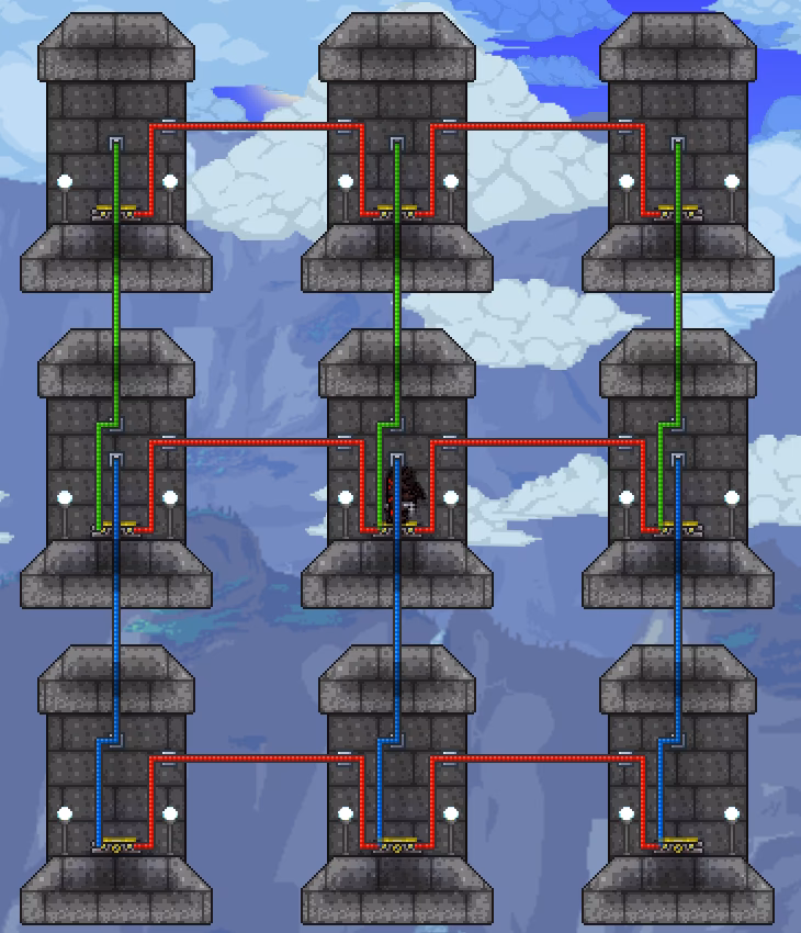 How does a teleporter network work?