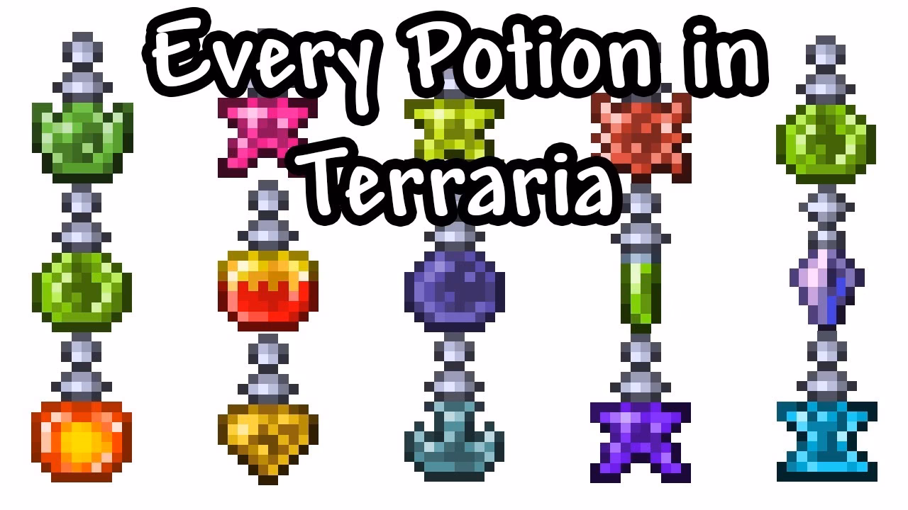 What are Terraria potions?