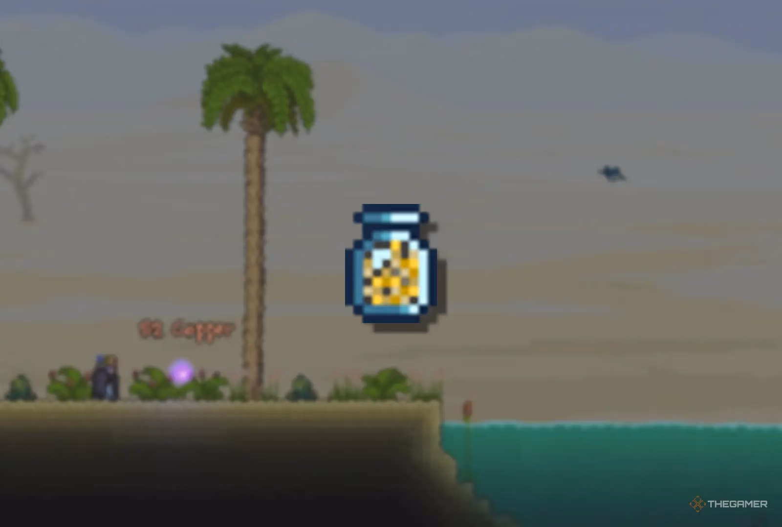 How do sand elements work in terraria?