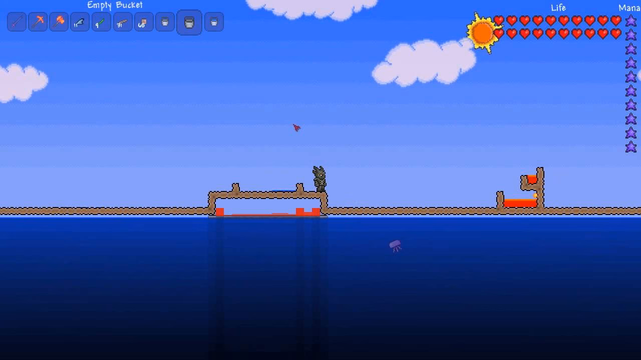Why do Sharks spawn in terraria?