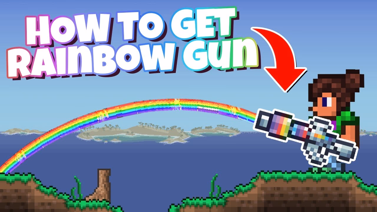 How do you get Rainbow gun in terraria?