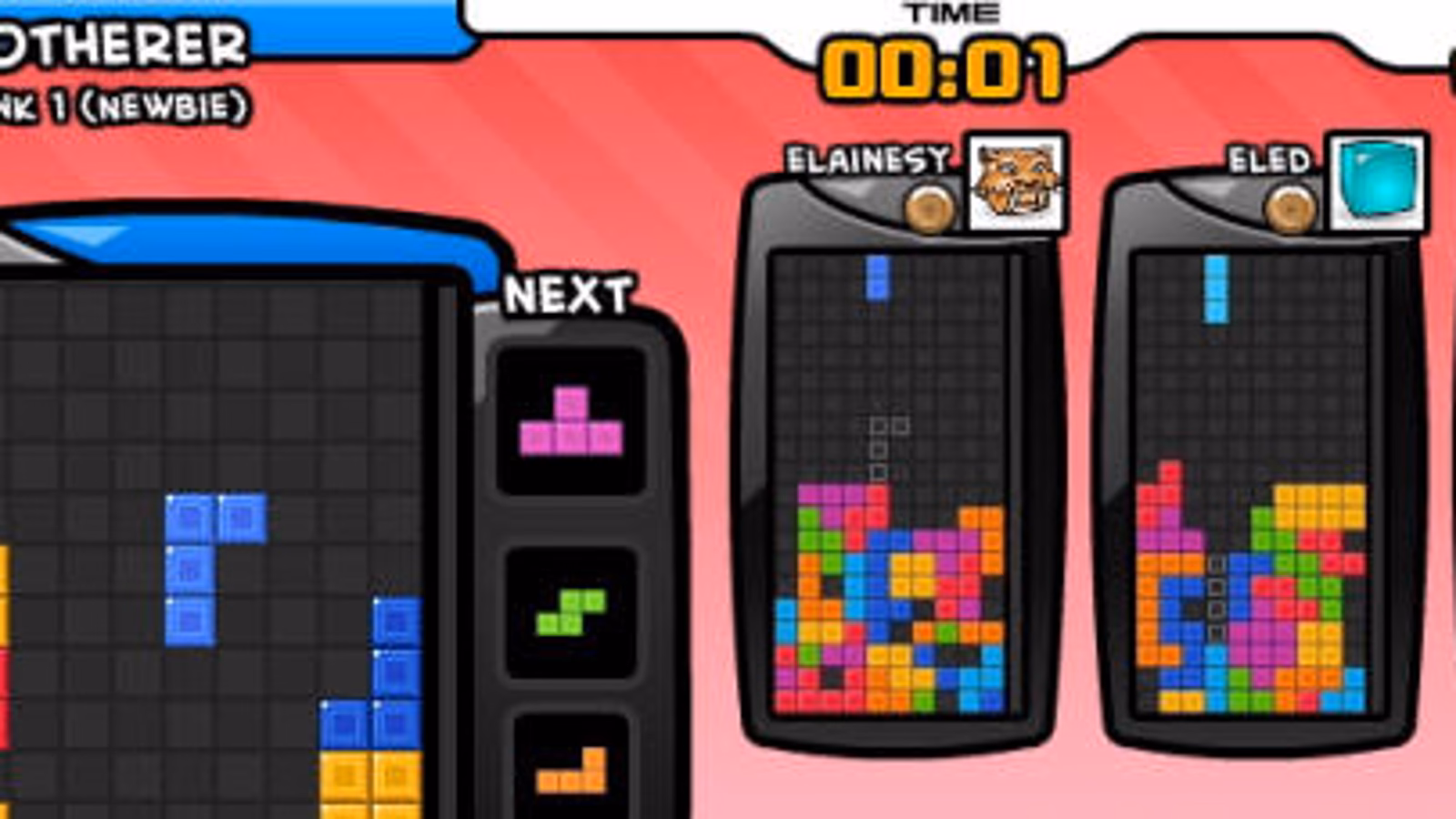 How can I play Tetris online with a friend?