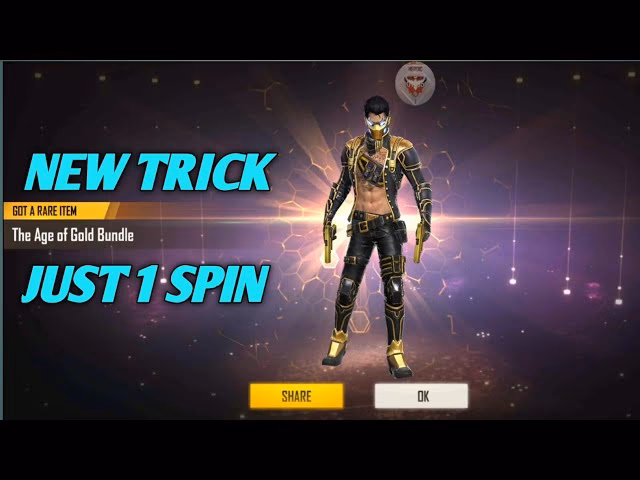 What is the age of gold bundle in free fire?