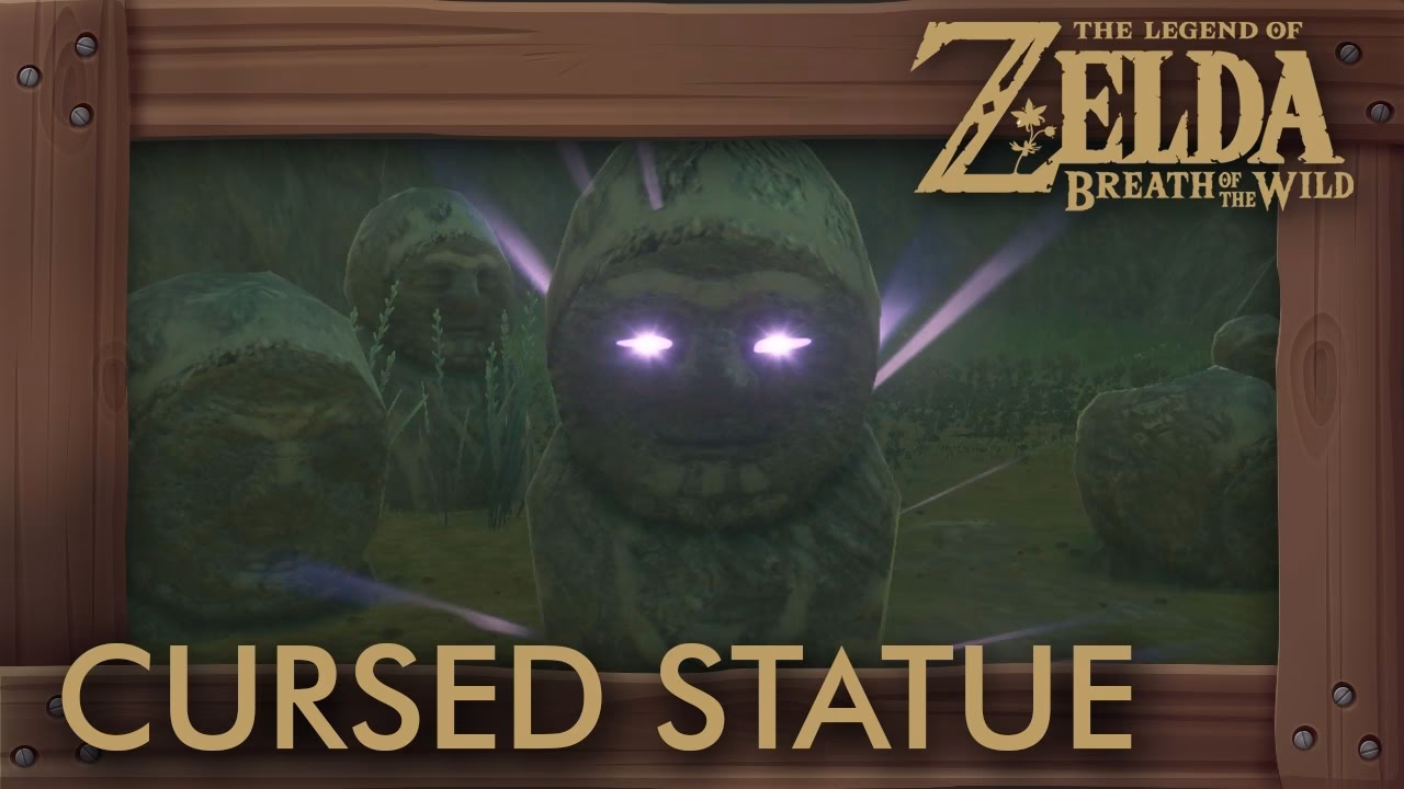How do you get the cursed statue in Zelda?