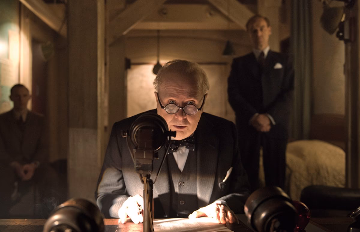 When was Churchill's 'Darkest Hour' released?