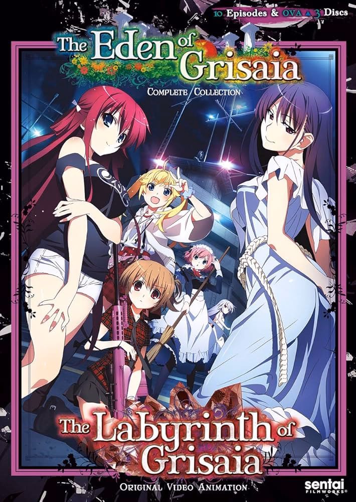 What is the Spanish language plot outline for the Eden of Grisaia?