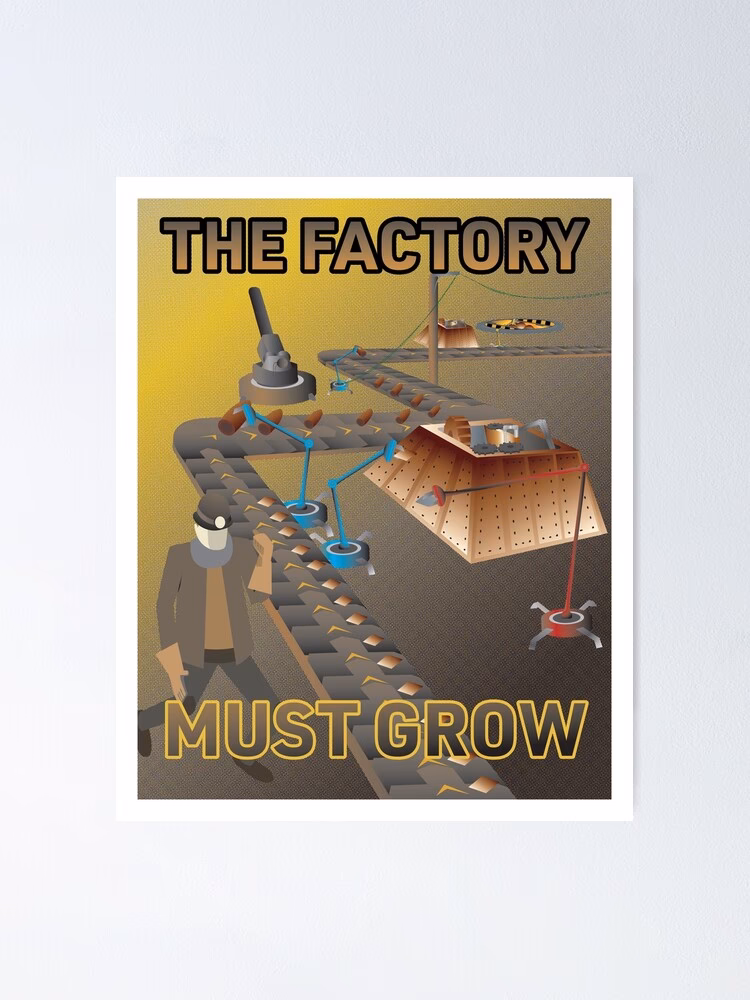 What is create the factory must grow tfmg?