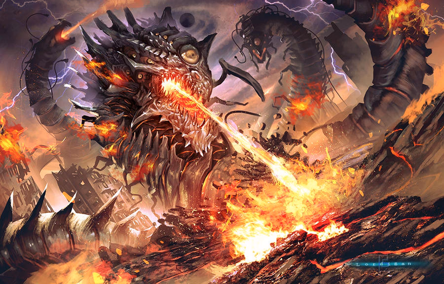 What is a fire serpent in shadow of the erdtree?