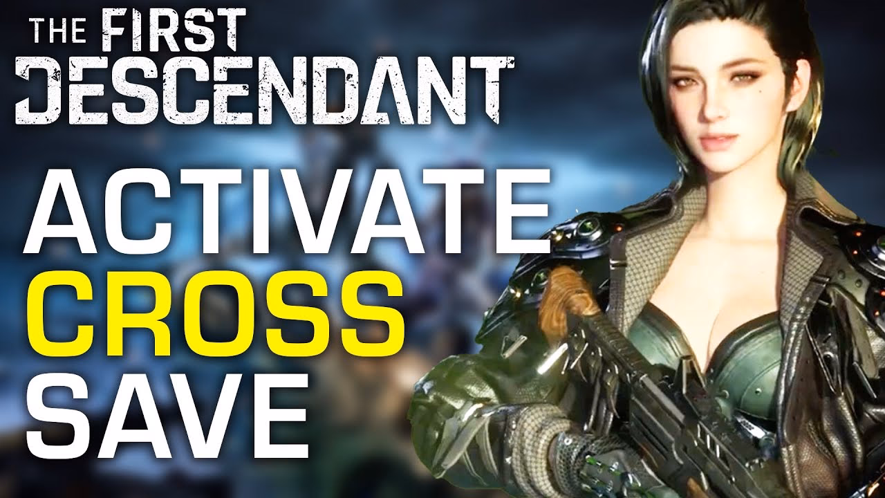 What is the cross-save function in the first descendant?