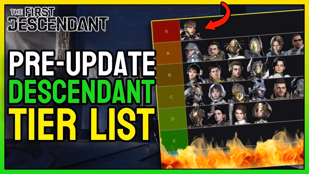 How many characters does the first descendant have?