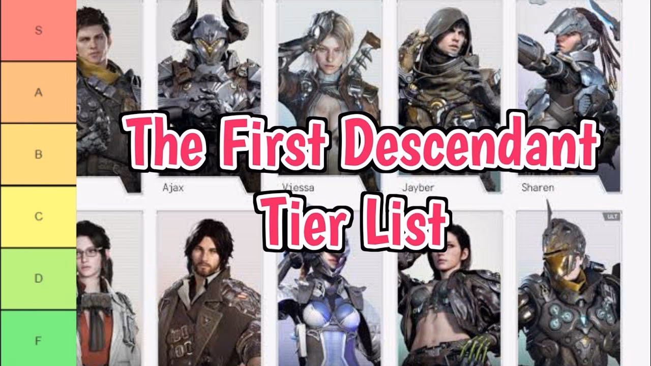 Who are the best first descendant characters?