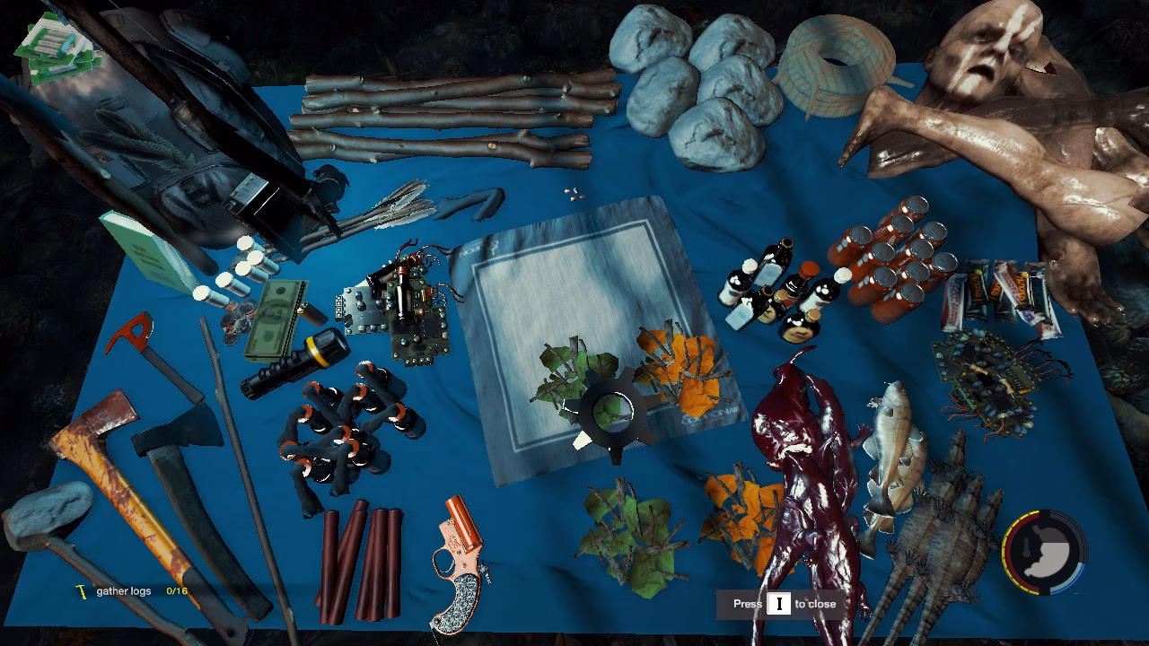 How do I find a crafting recipe in the forest?