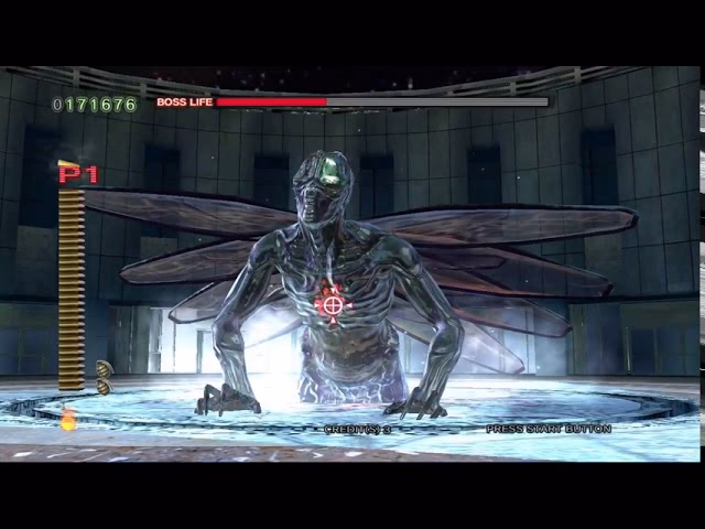 What is the first boss in House of the Dead remake?