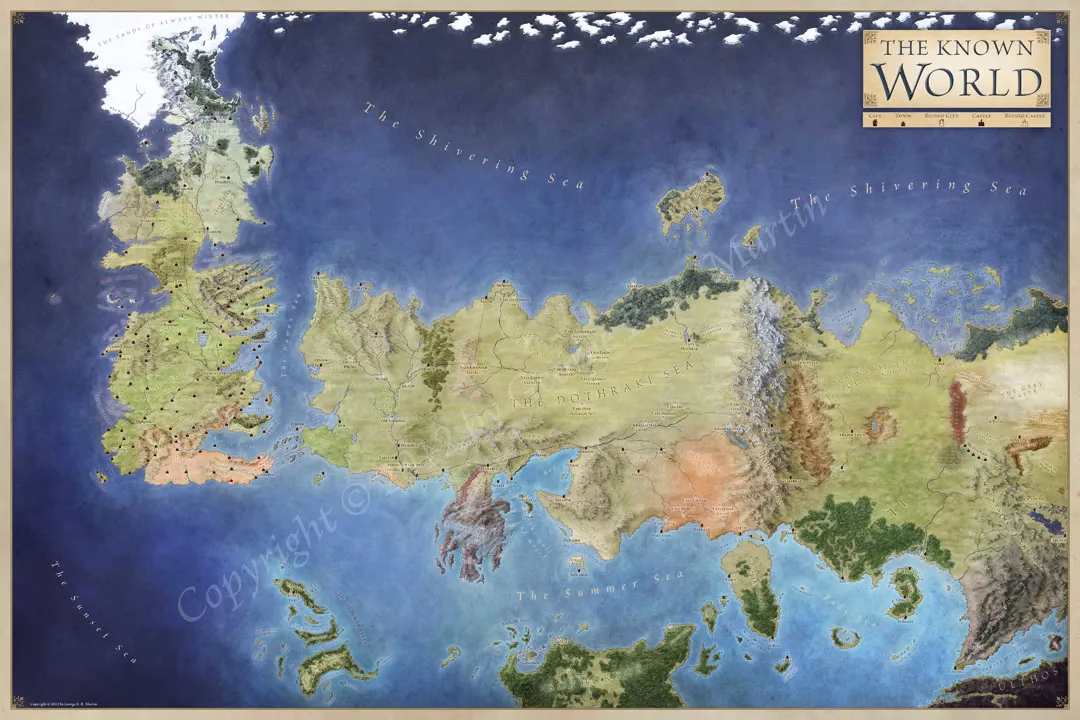 Does the land of ice and fire mention Ulthos?
