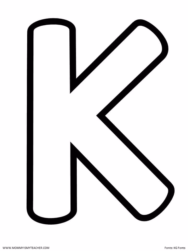 Where did the letter K come from?