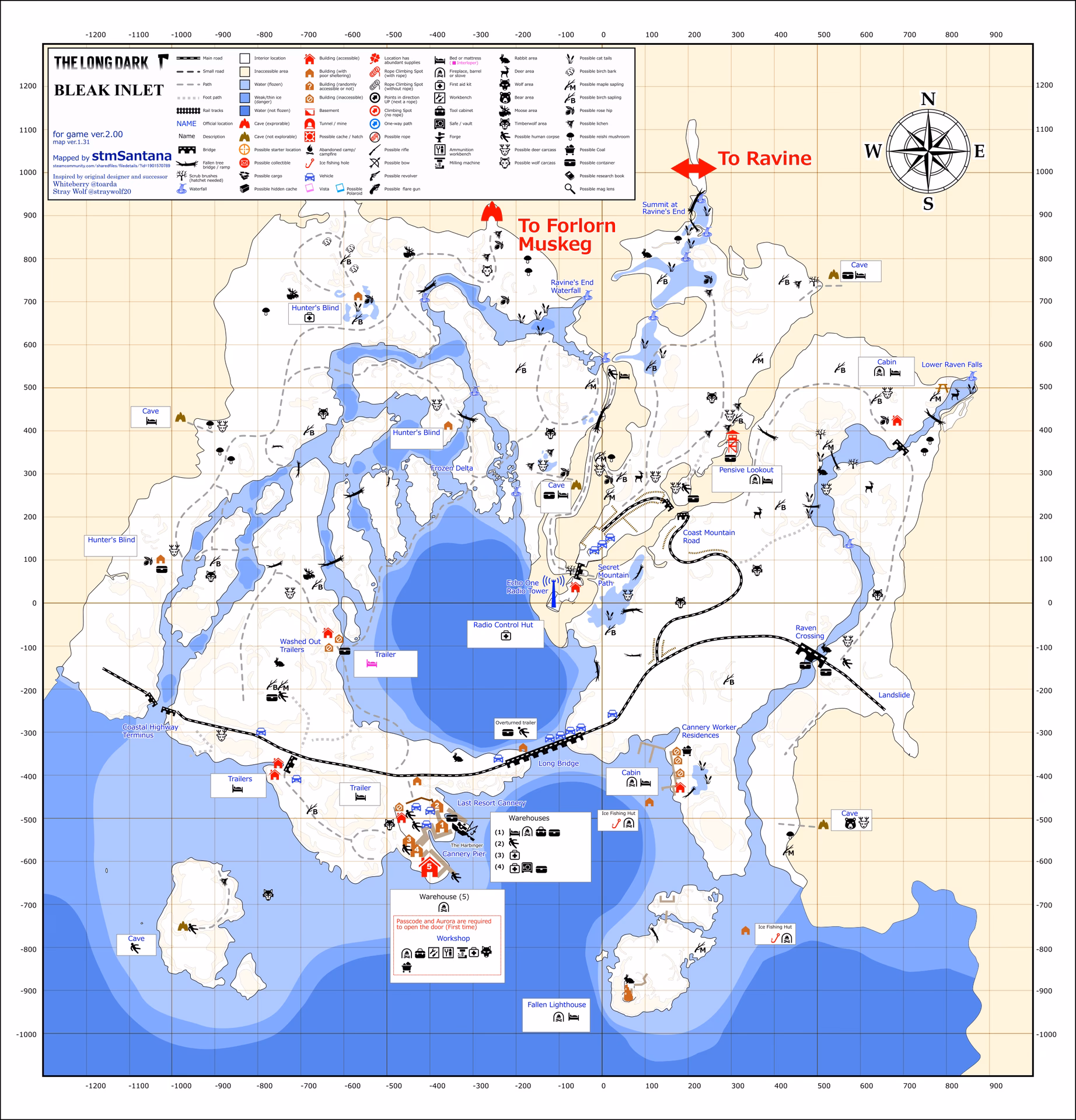 How many maps are there in the long dark?
