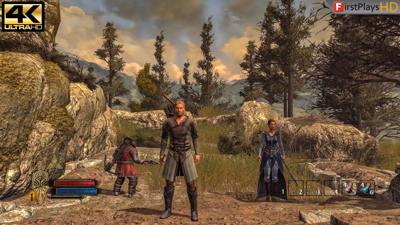Is Lord of the Rings War in the north a slash game?