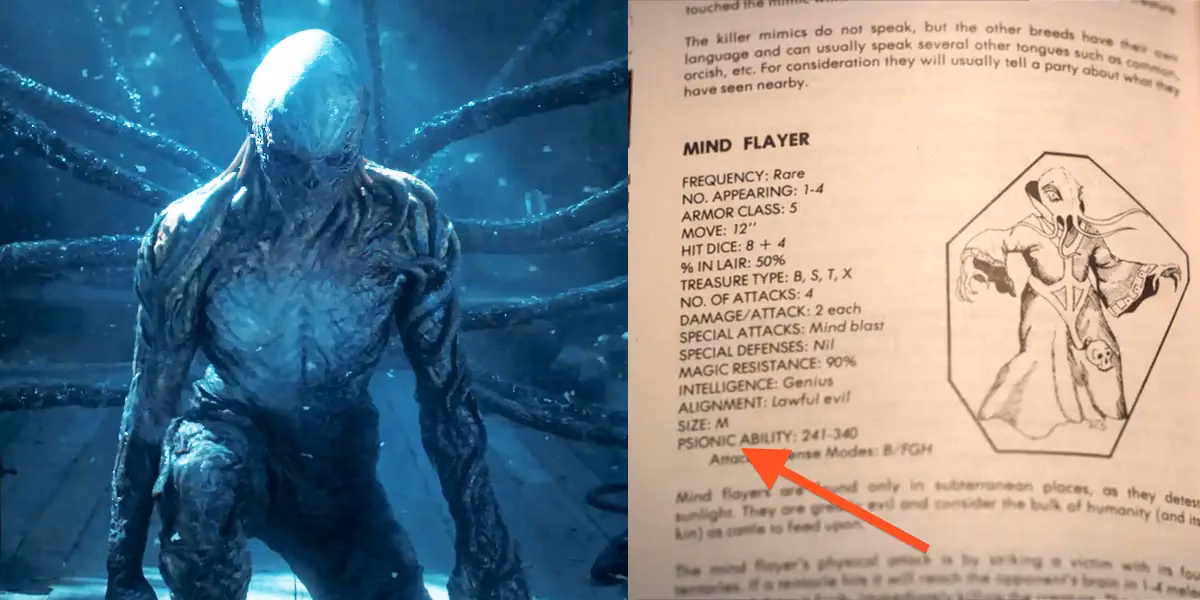 Where did the mind flayer come from?