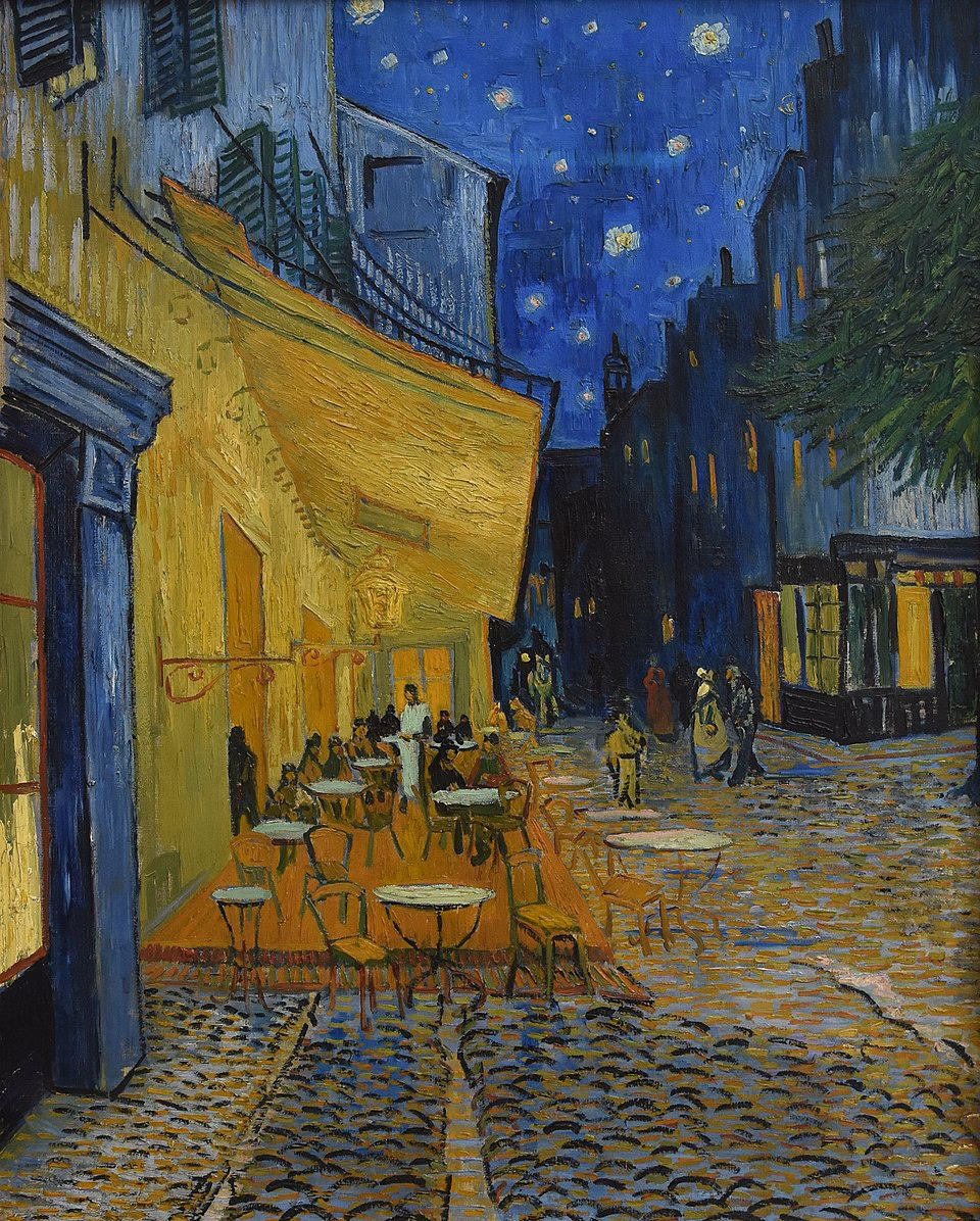 Who painted the Night Café?