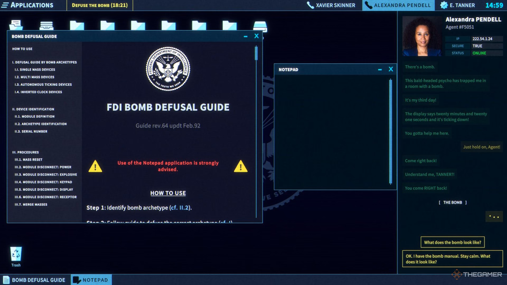 How does the operator tutorial work?
