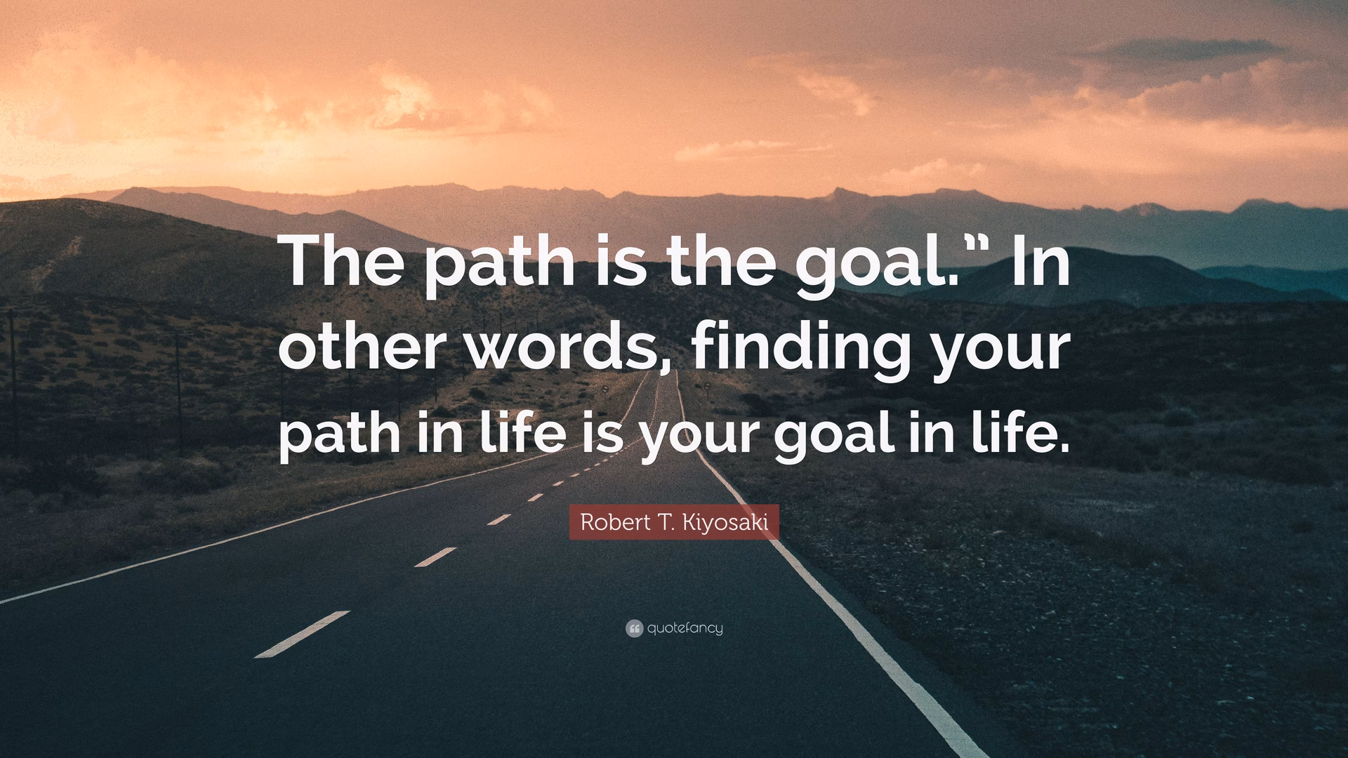 What is the path about?