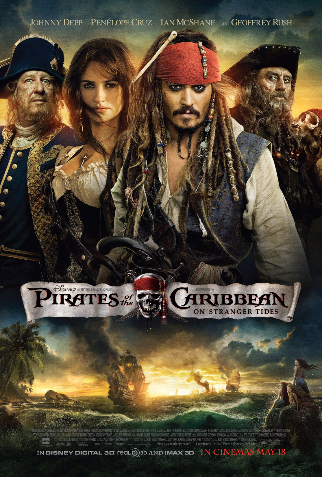 How many pirates of the Caribbean movies are there?