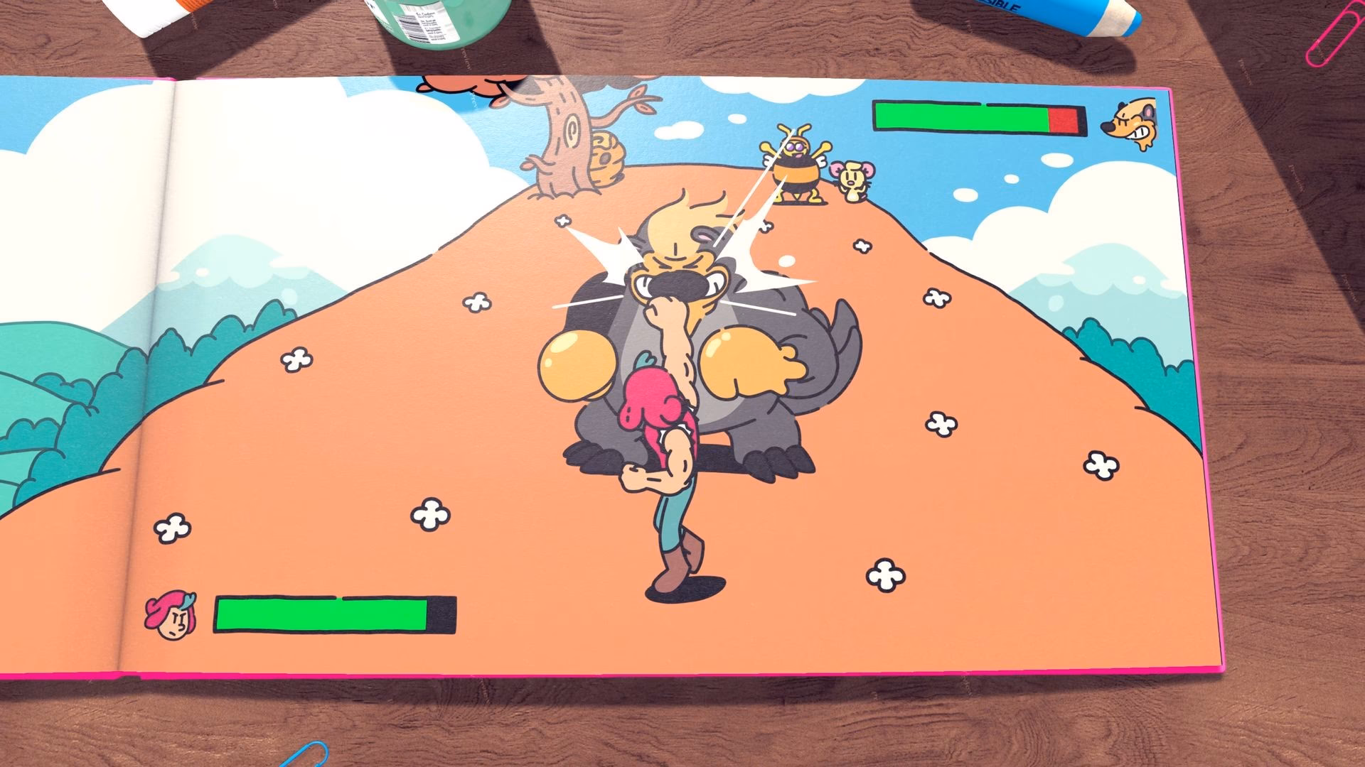 What is the plucky Squire about?
