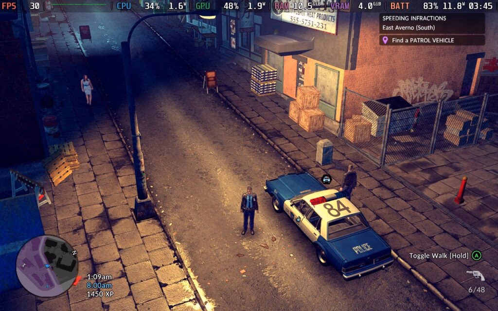 Does steam deck support 'the precinct'?