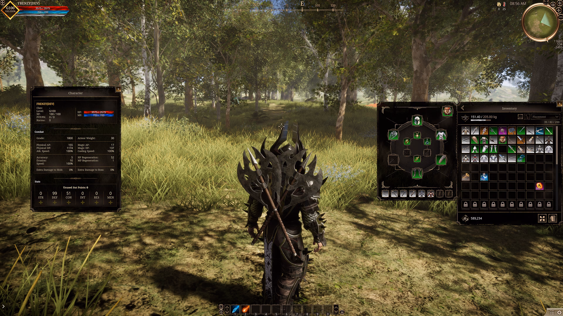 What is the quinfall MMORPG?