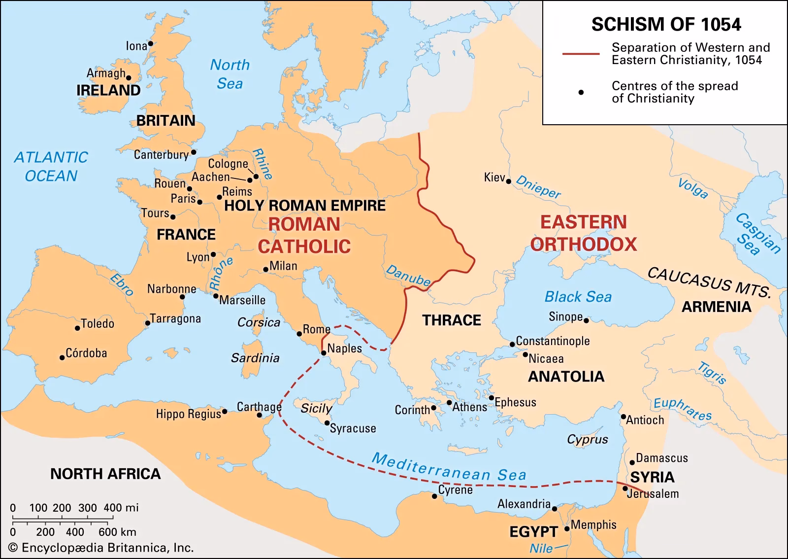 What is a schism in the church?