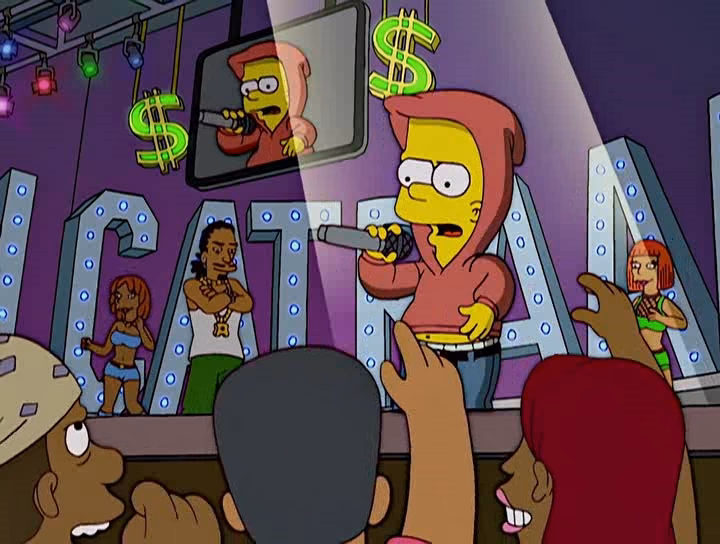 What is Bart's fate in the future on The Simpsons?