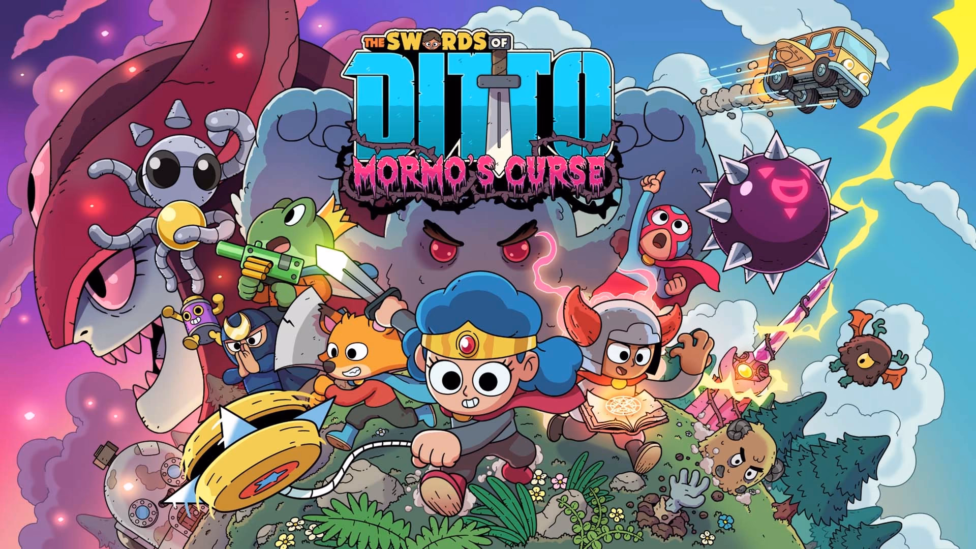 How many pages are there in the Swords of Ditto?