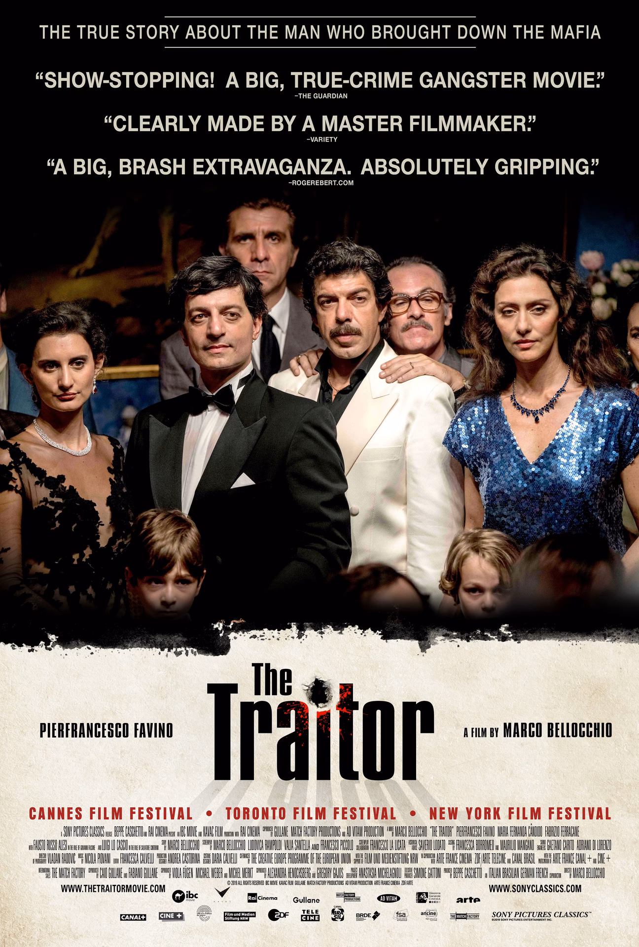 Who starred in 'the traitor' by Marco Bellocchio?