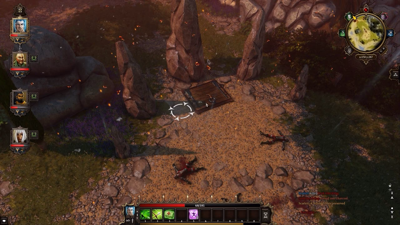 How do you activate pillars in a dungeon?