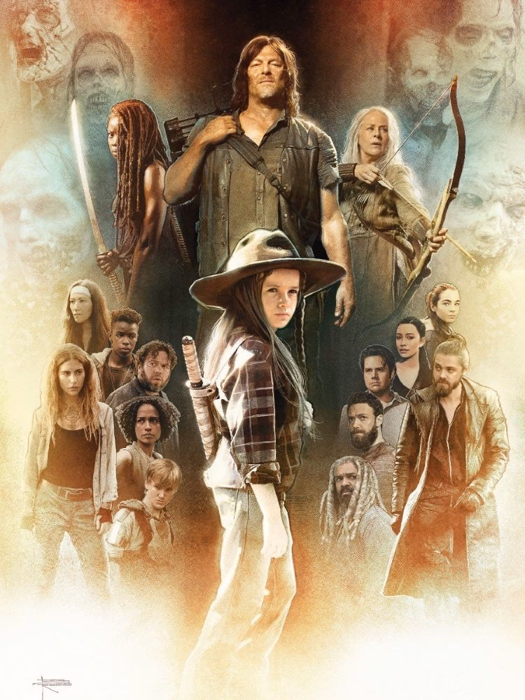 What is the Walking Dead cover art gallery?