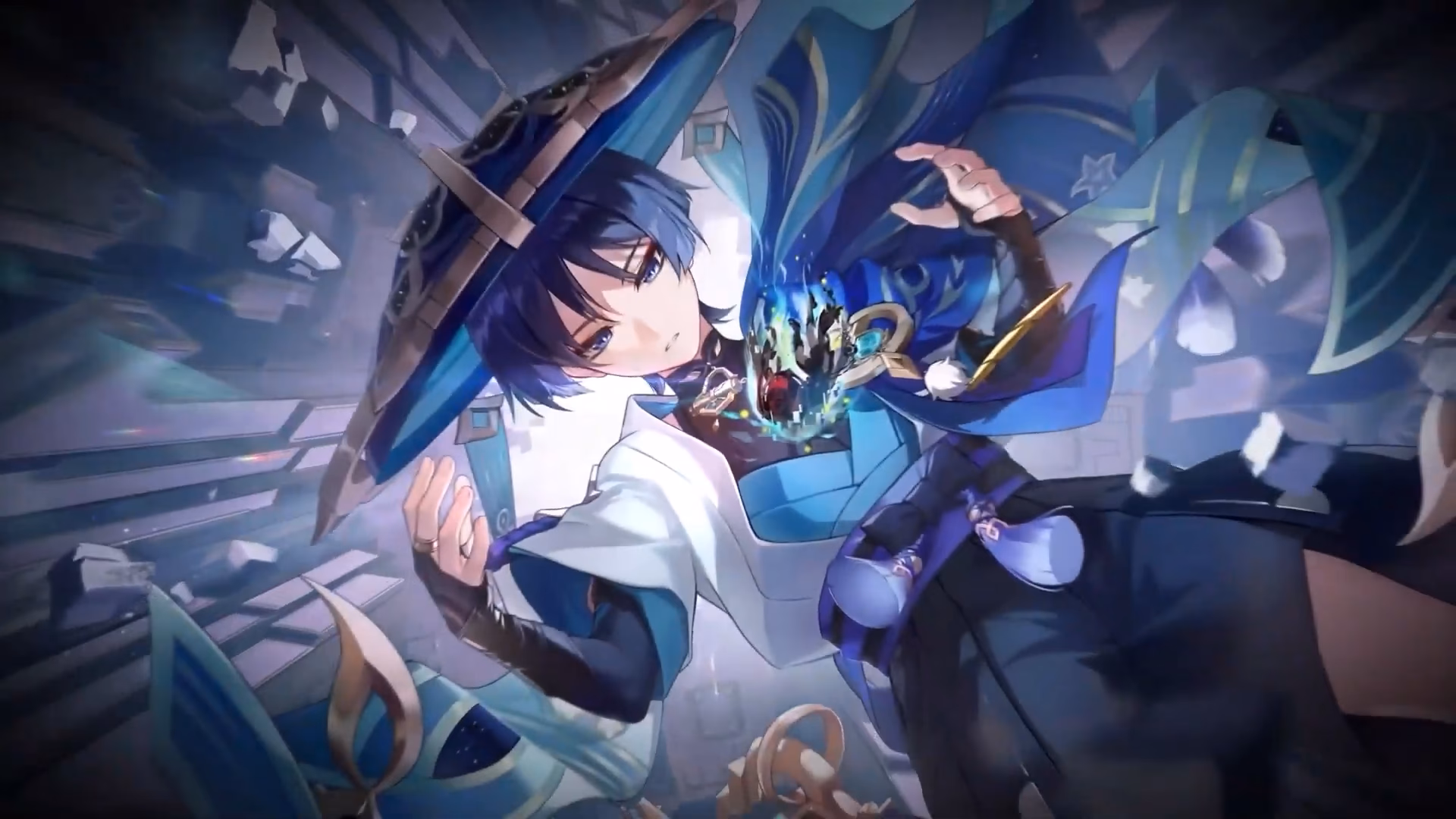 How many Wanderer Genshin wallpapers are there?