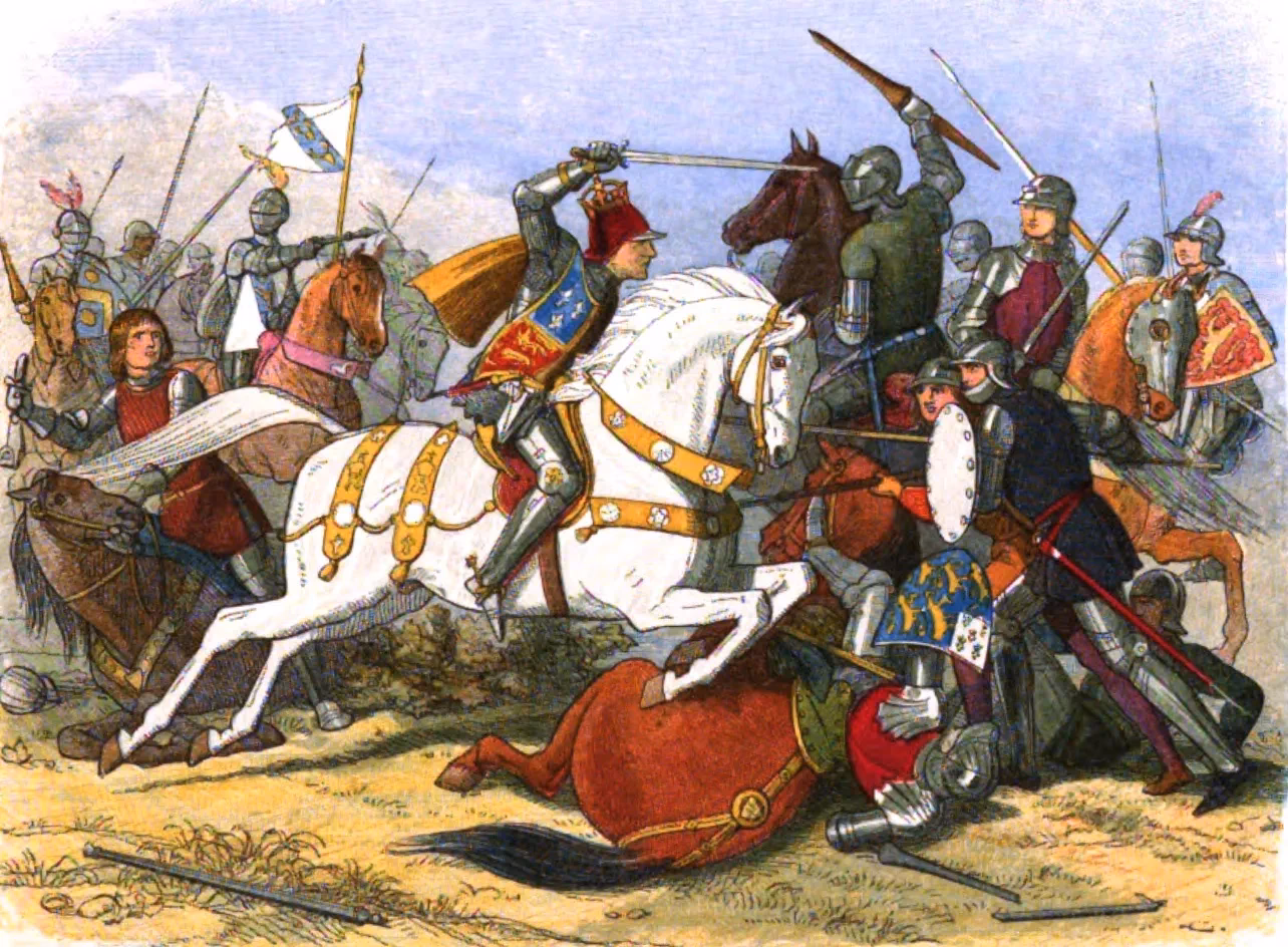 Why did the wars of the Roses get its name?