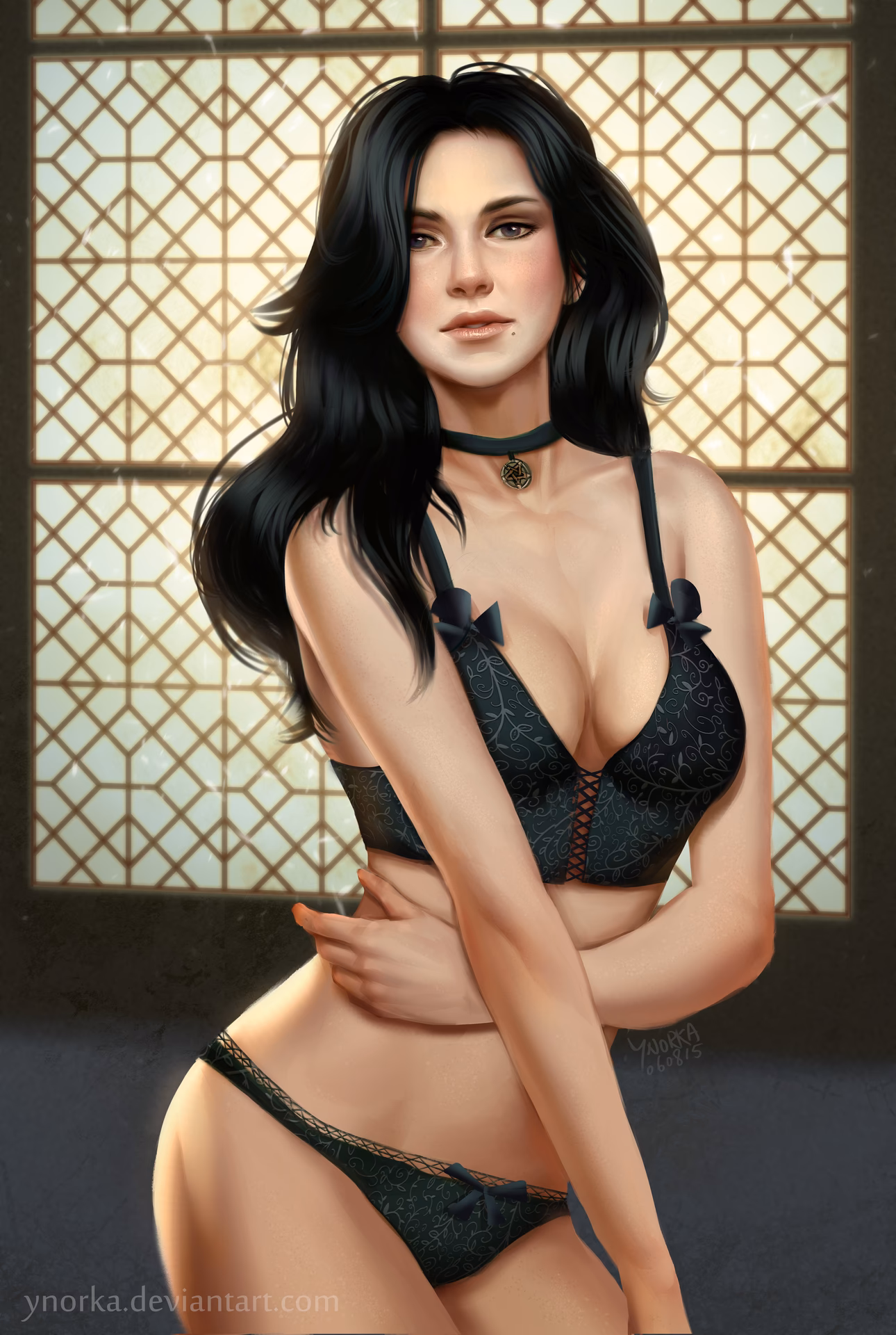Where can I find Yennefer artwork?