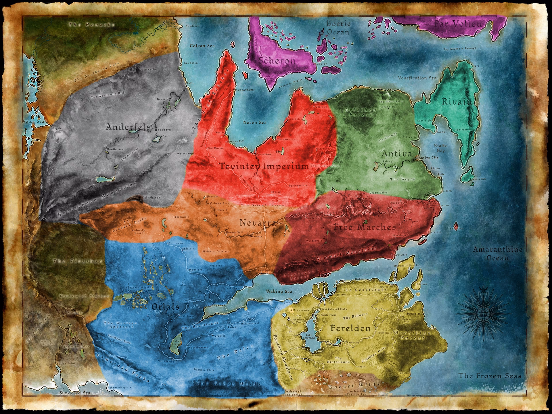 What's new in interactive map of Thedas V2?