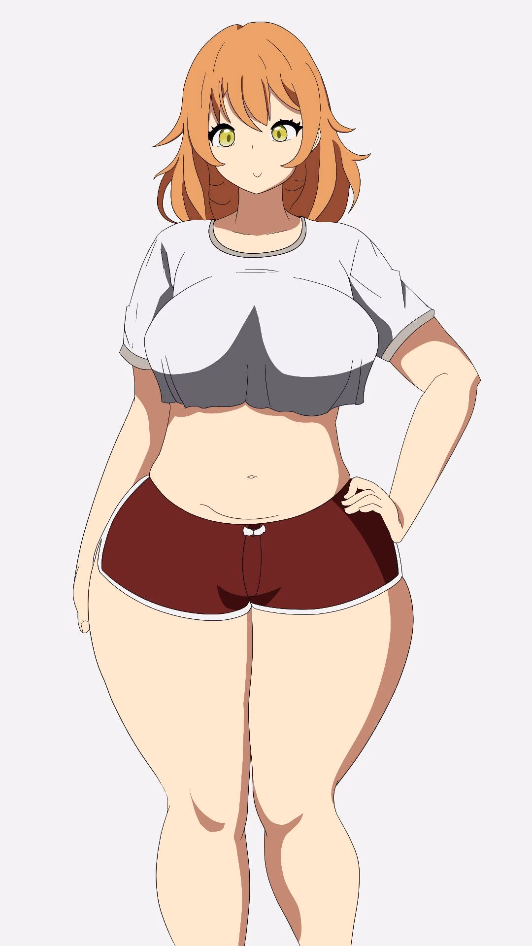 Where can I find inspiration for anime thick characters?