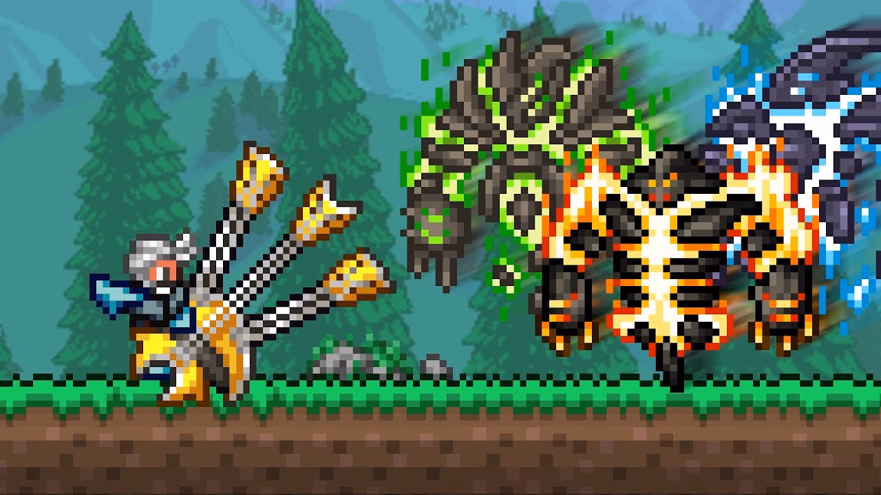 What sprites are included in the thorium mod?