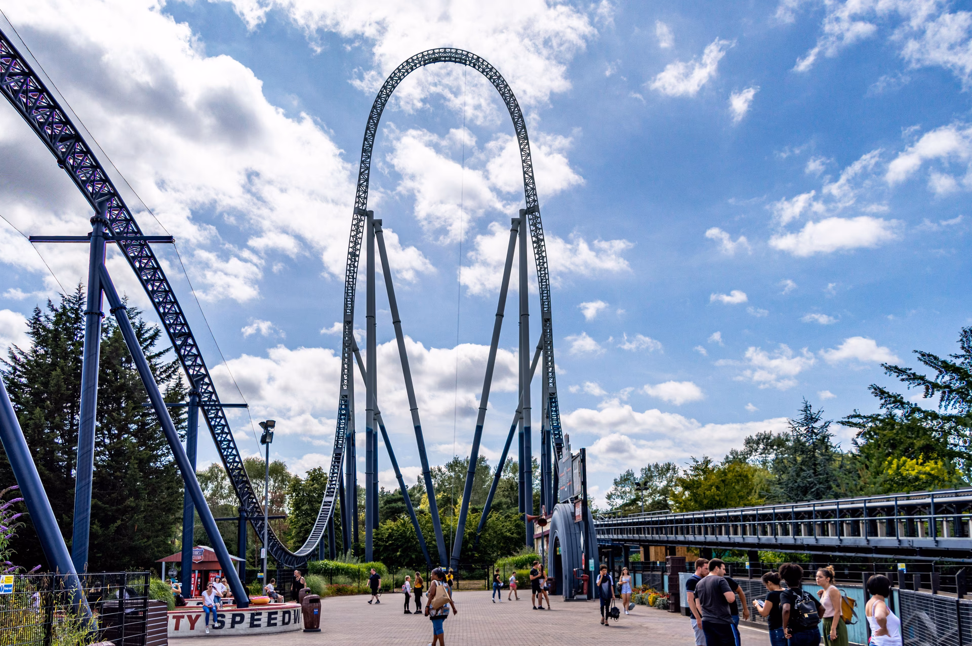 Where is Stealth roller coaster?
