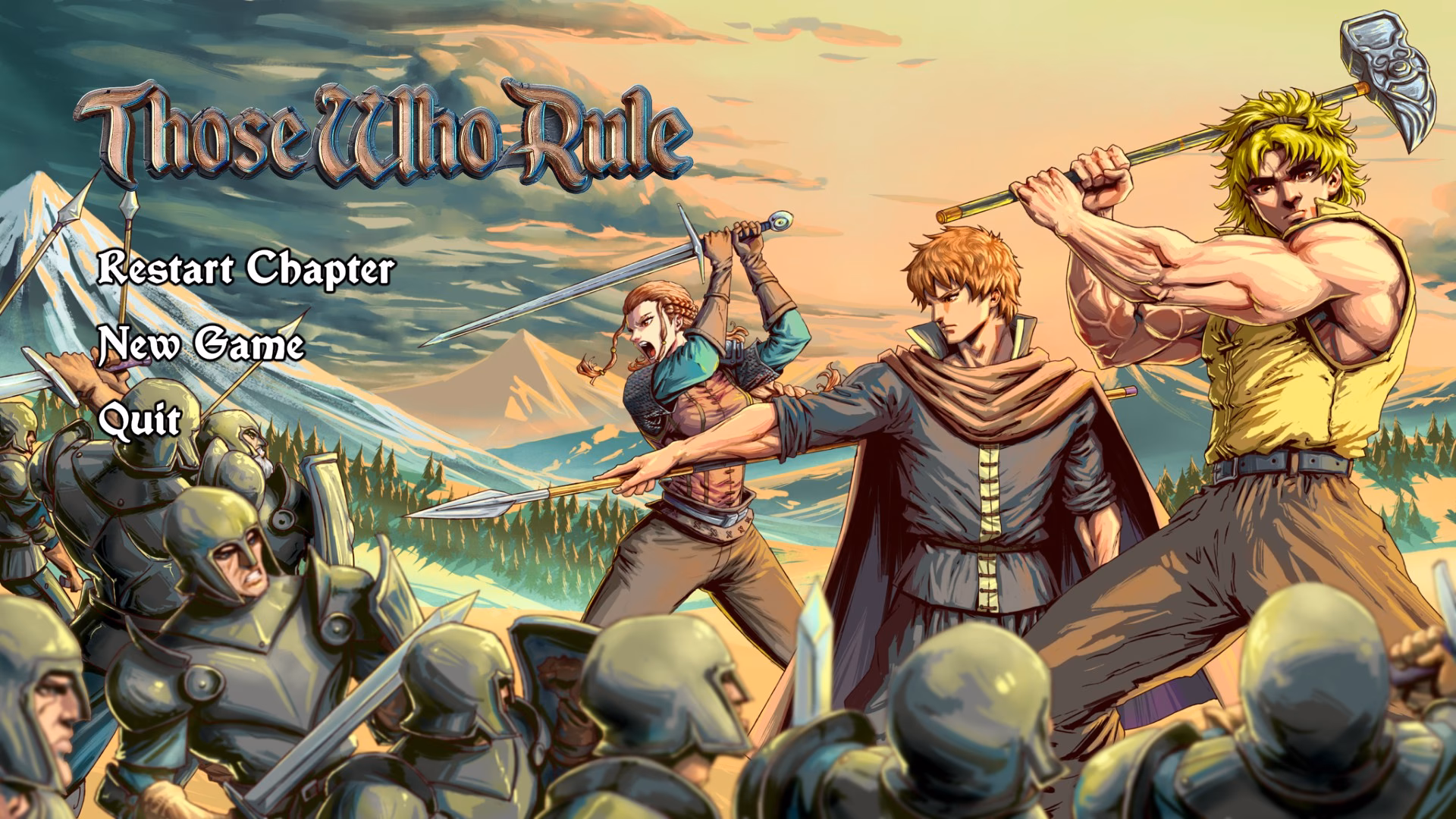 What is a character model in those who rule?