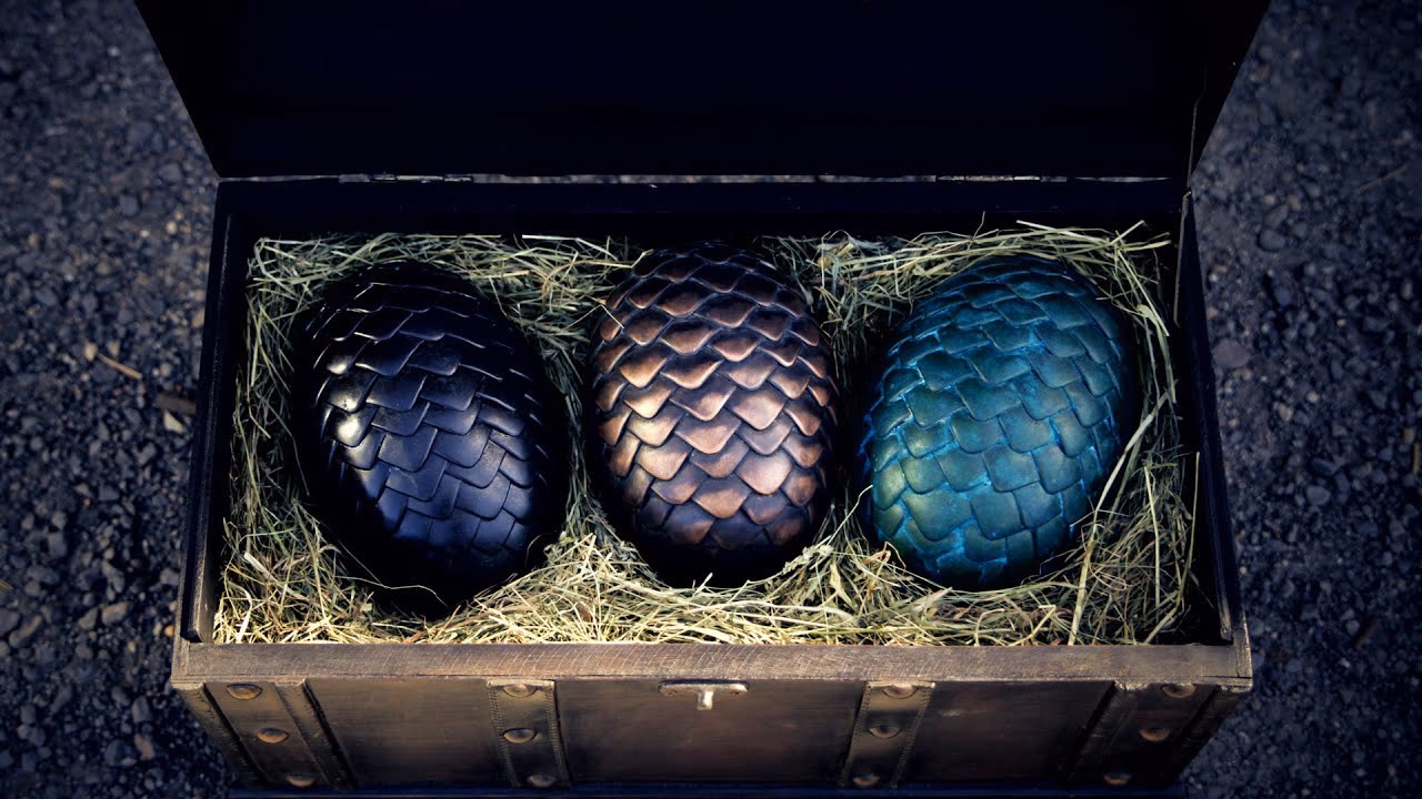 Did Daenerys Targaryen get three dragon eggs?