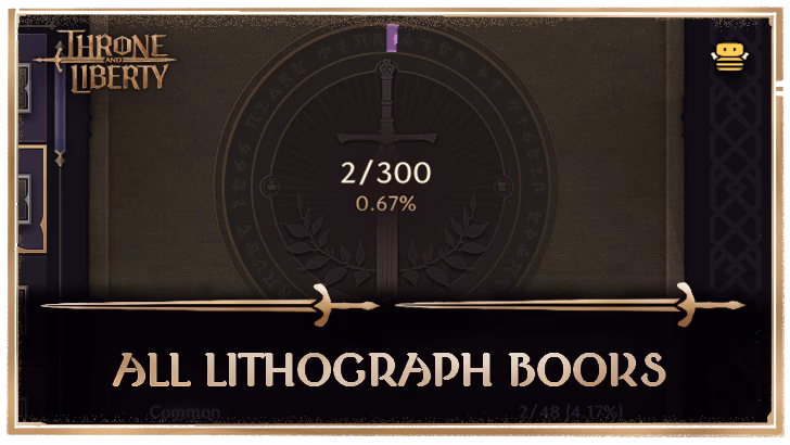 How do you get rare lithographs in throne and Liberty?